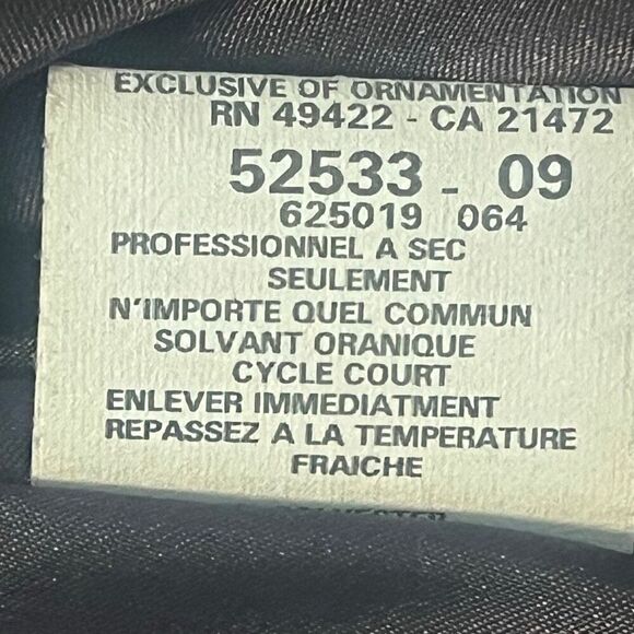 Jessica McClintock Gunmetal Vintage Halter Jeweled Detail Gown Sz12 - Picture 8 of 8